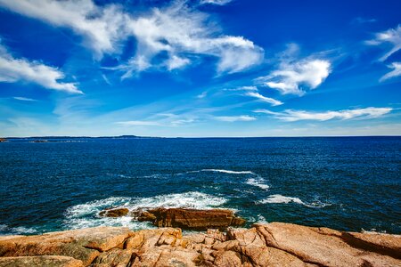 Clouds sea ocean photo