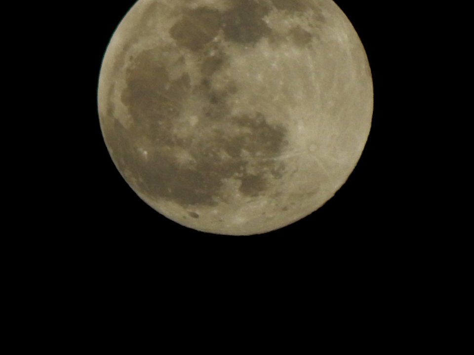Beautful, White, Moon