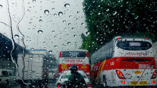 Raindrops, Manila, Sky