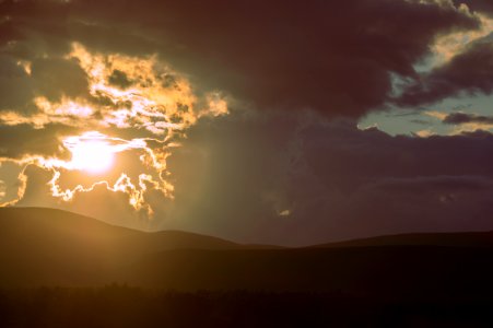 Norway, Dovrefjell, Cloudy