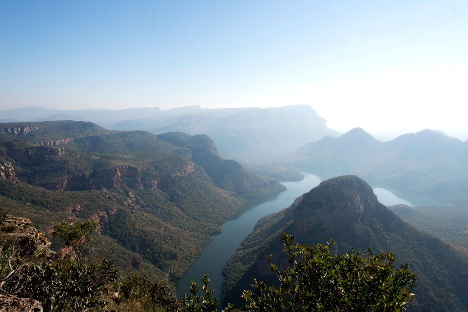 mountain near body of water
