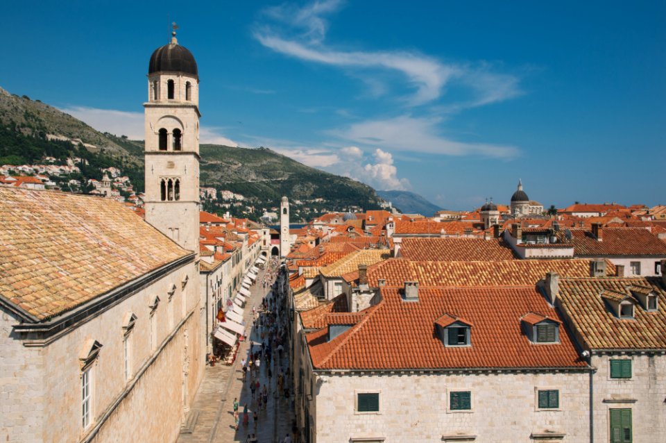 Dubrovnik, Croatia, Sky