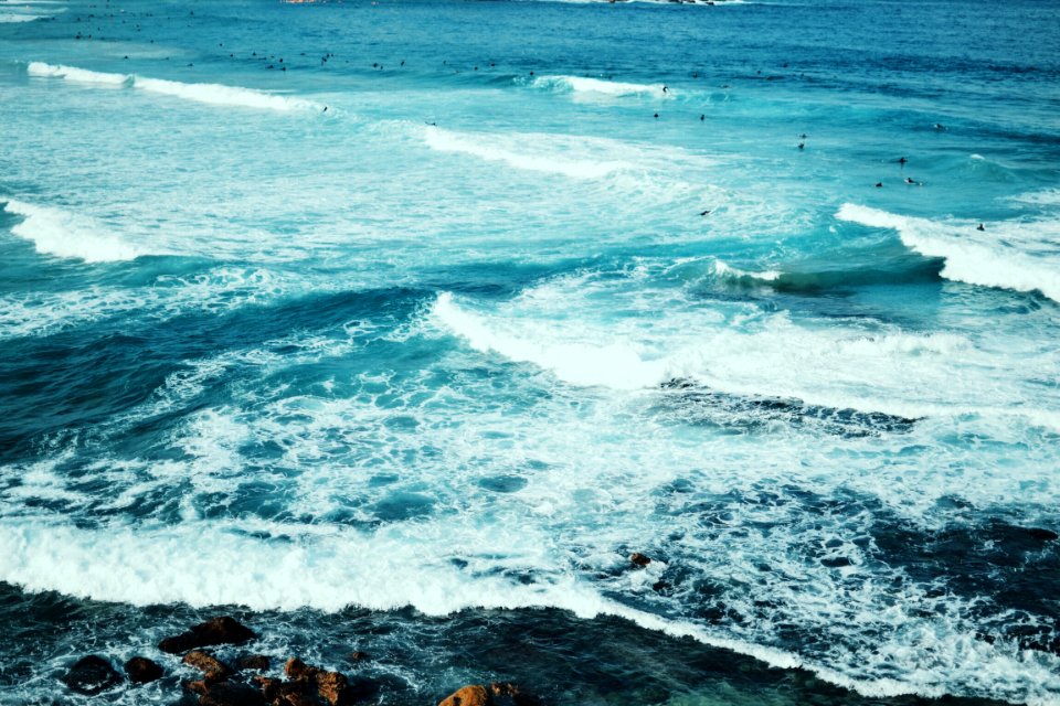 Bondi beach, Australia, Waves photo