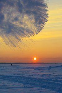 Russia, Arkhangelsk, Fog photo