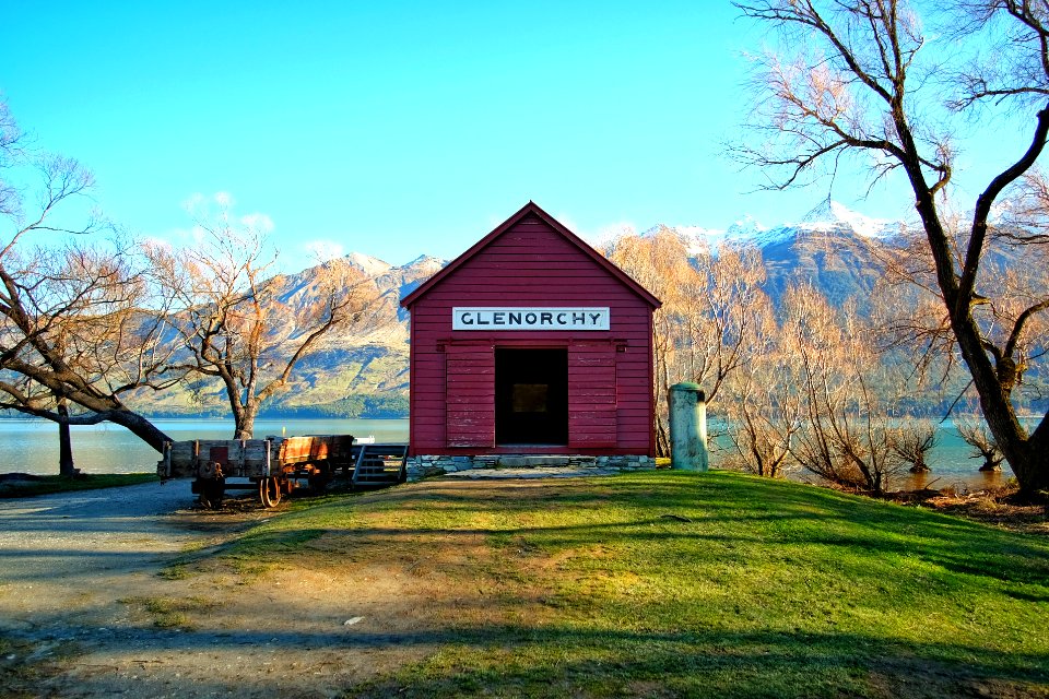Glenorchy restored steamship depot, Glenorchy, New zeal
