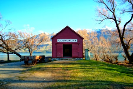 Glenorchy restored steamship depot, Glenorchy, New zeal