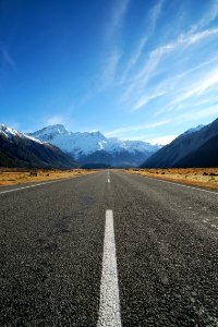 Mount cook road, Ben ohau, New zeal