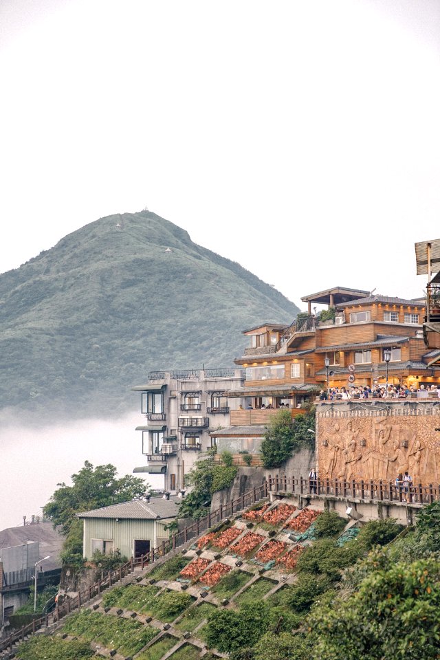 Taiwan, Jiufen old street, View