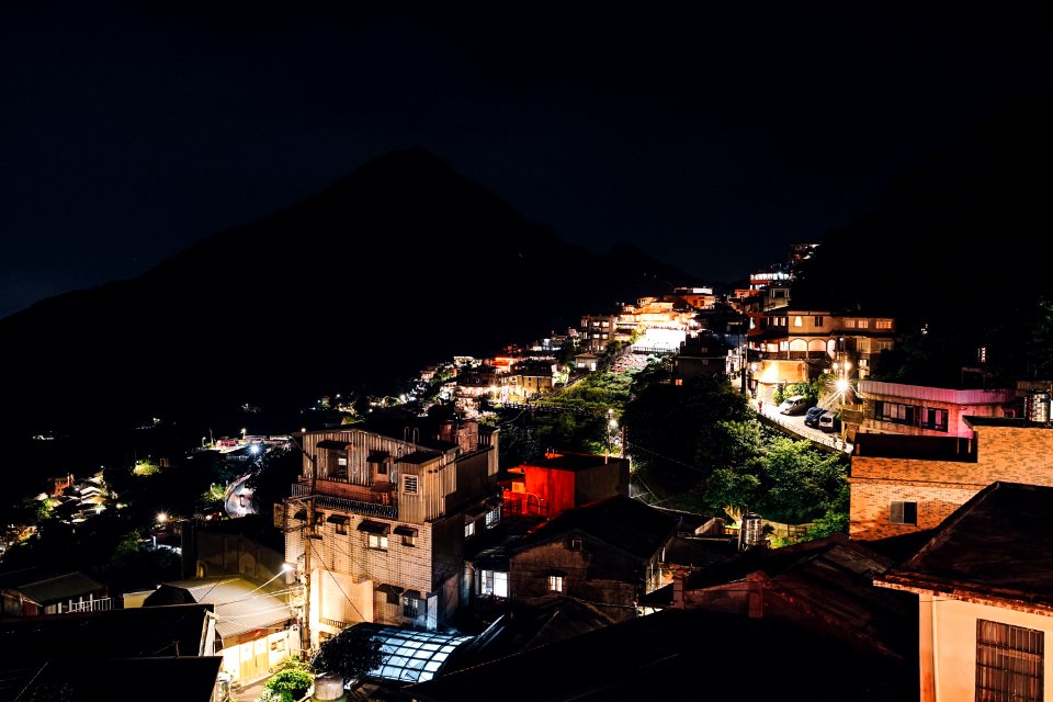 Jiufen old street, Taiwan, Mountain