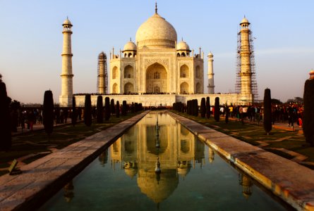 Taj mahal, Agra, India photo