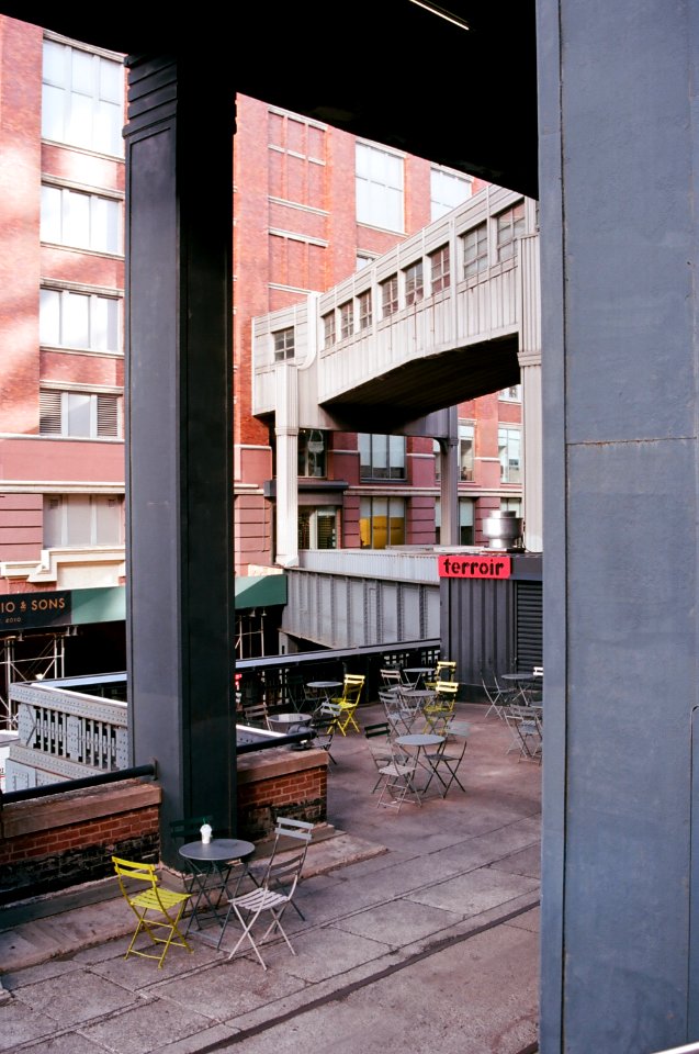 New york, The high line, United states