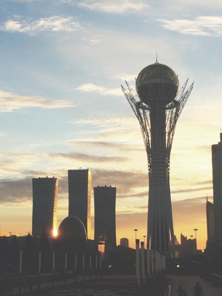 Astana, Kazakhstan, Night
