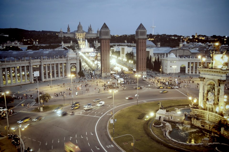 Barcelona, Spain, Fountains
