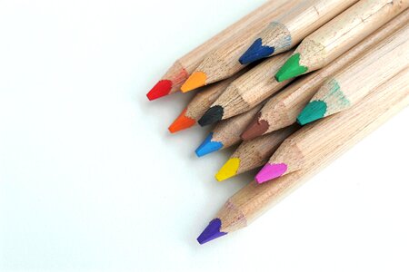 Draw color colored pencils photo
