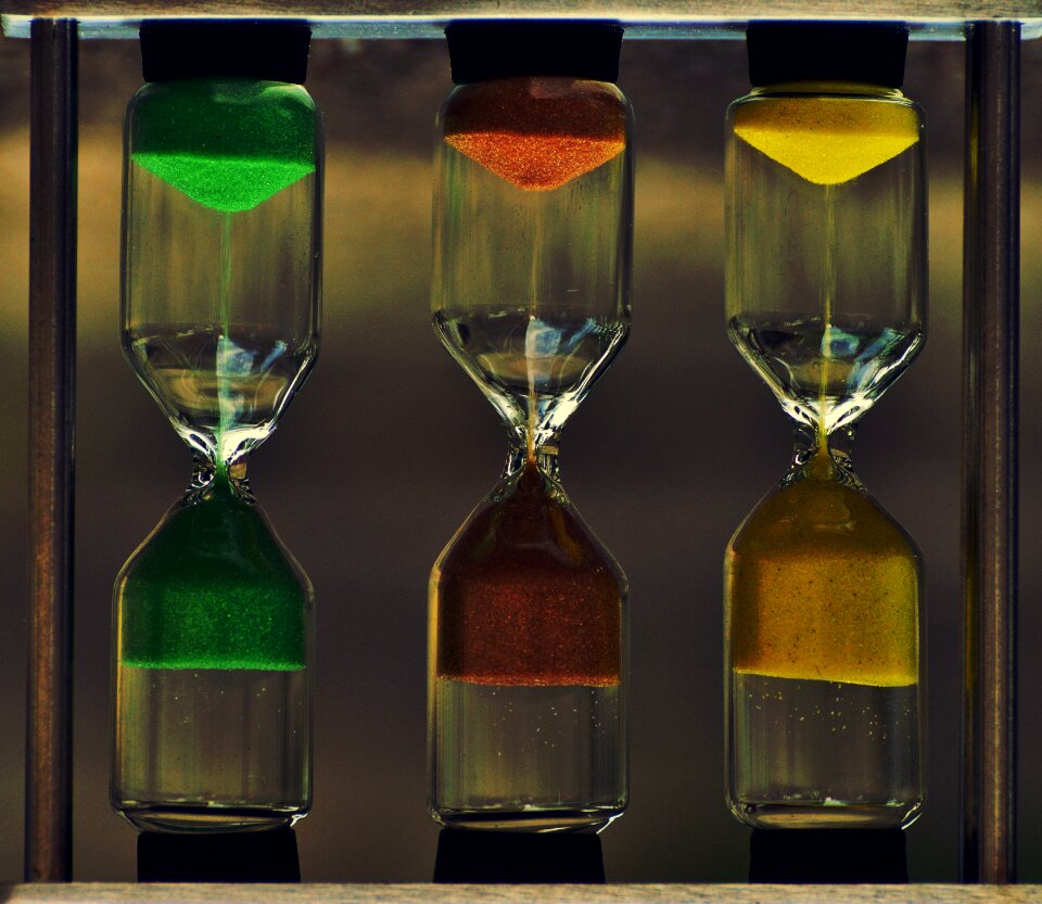 Upside down wrong hourglass