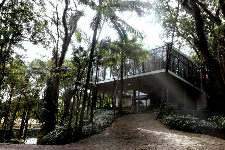 S o paulo, Brazil, Casa de vidro lina bo bardi