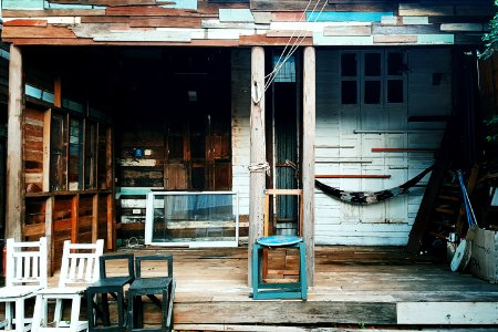 Thail, Floating market, Vintage