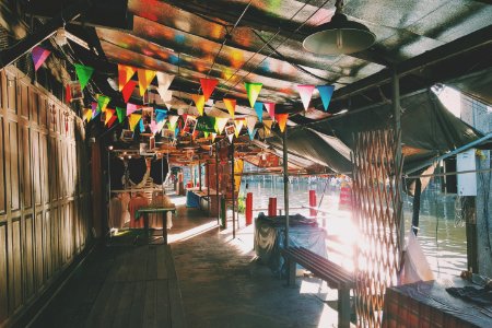 Sunset, Warm, Colorful