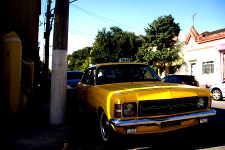 City, Amarelo, Carro photo