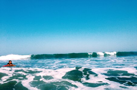 Surfing, Beach, Ocean