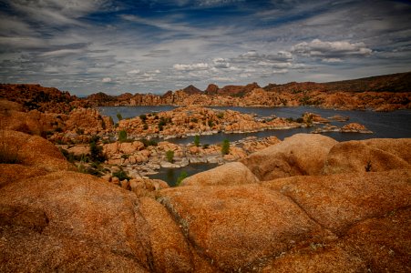 Watson lake, Prescott, United states photo