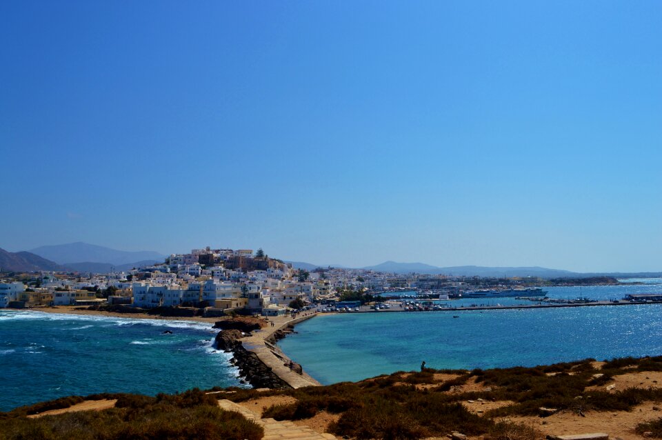 Cyclades town tourism