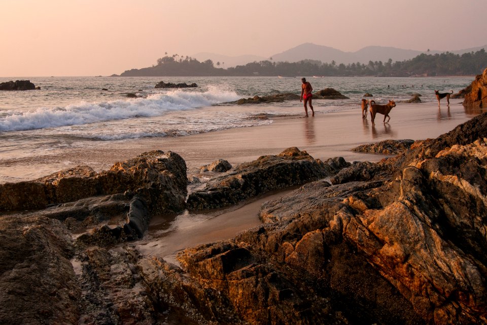 Patnem beach, India photo