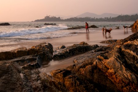 Patnem beach, India