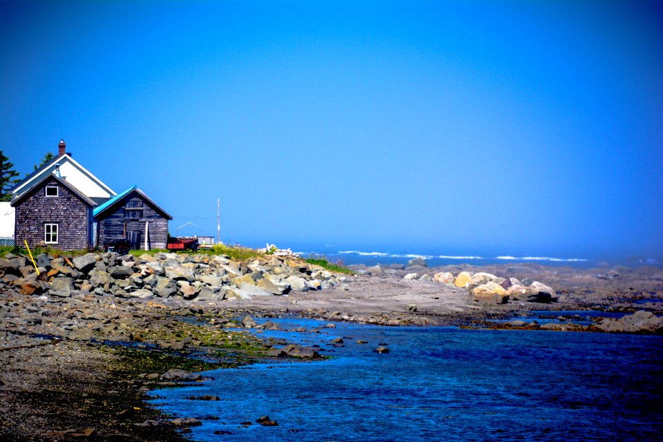Calm, Sunny, Fisherman