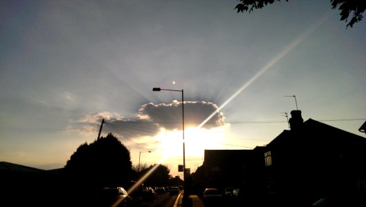 Sky, Silhouette, City