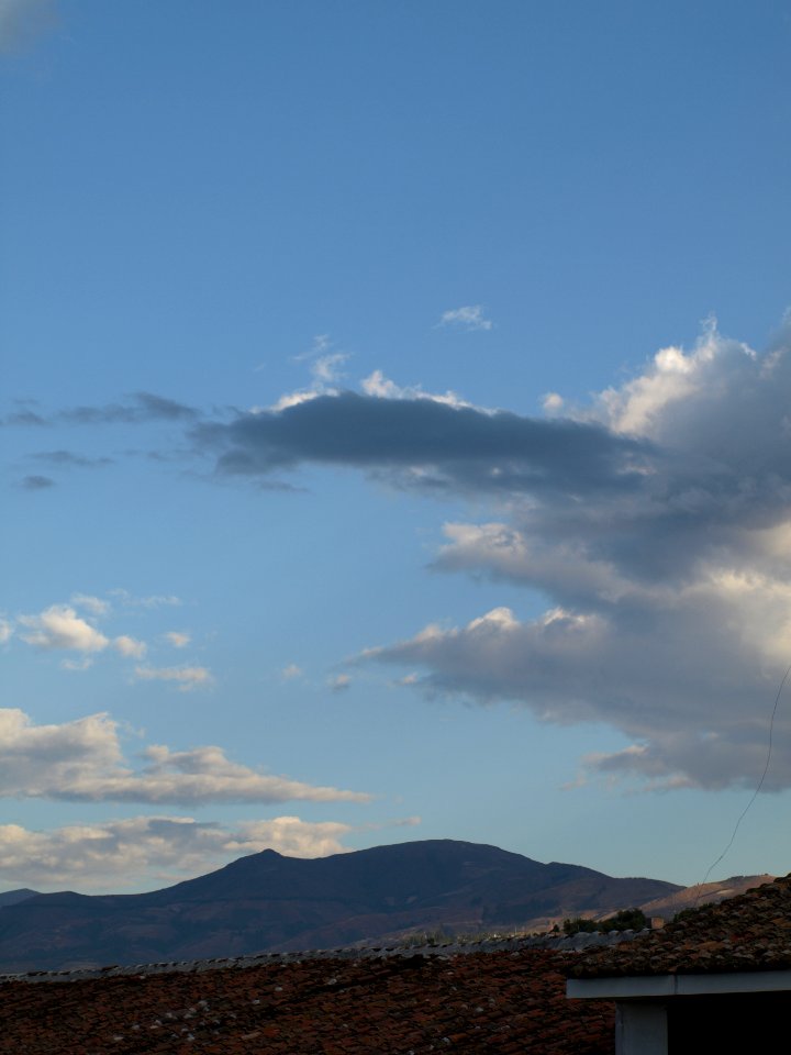 Sierra, Evening sky, Evening