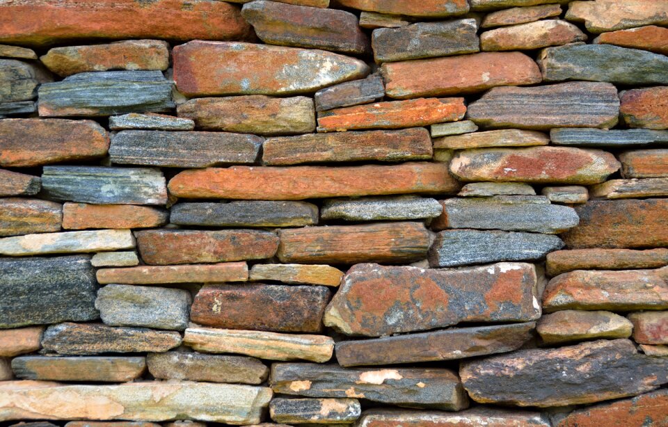 Exterior brick wall