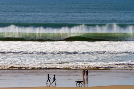 Downtown, Pismo beach, California photo