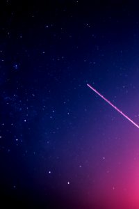 Long exposure, Longexposure, Plane