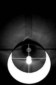 Geometric, Fixture, Black white photo