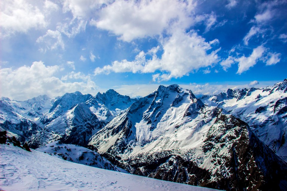 France, Les 2 alpes, Mont de lans