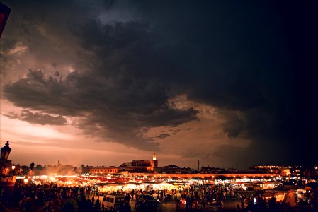 Jemaa elfnaa, Morocco, Marrakesh photo