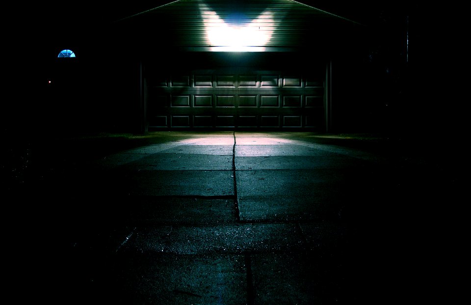 Garage, Suburbs, Door