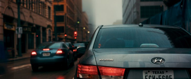 Traffic, Rain, Houston