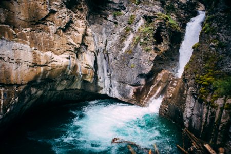 Water, Rock, Pool photo