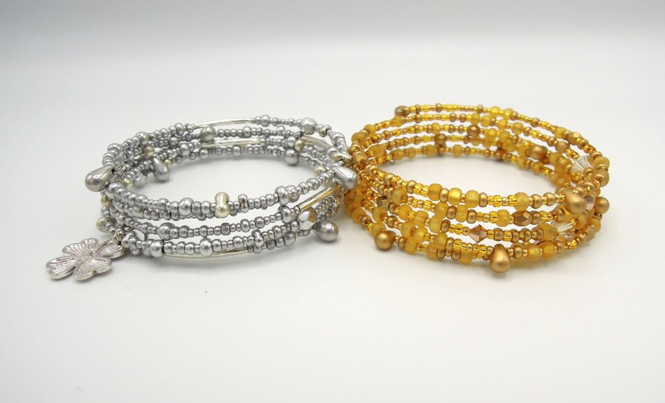 Gold silver fashion