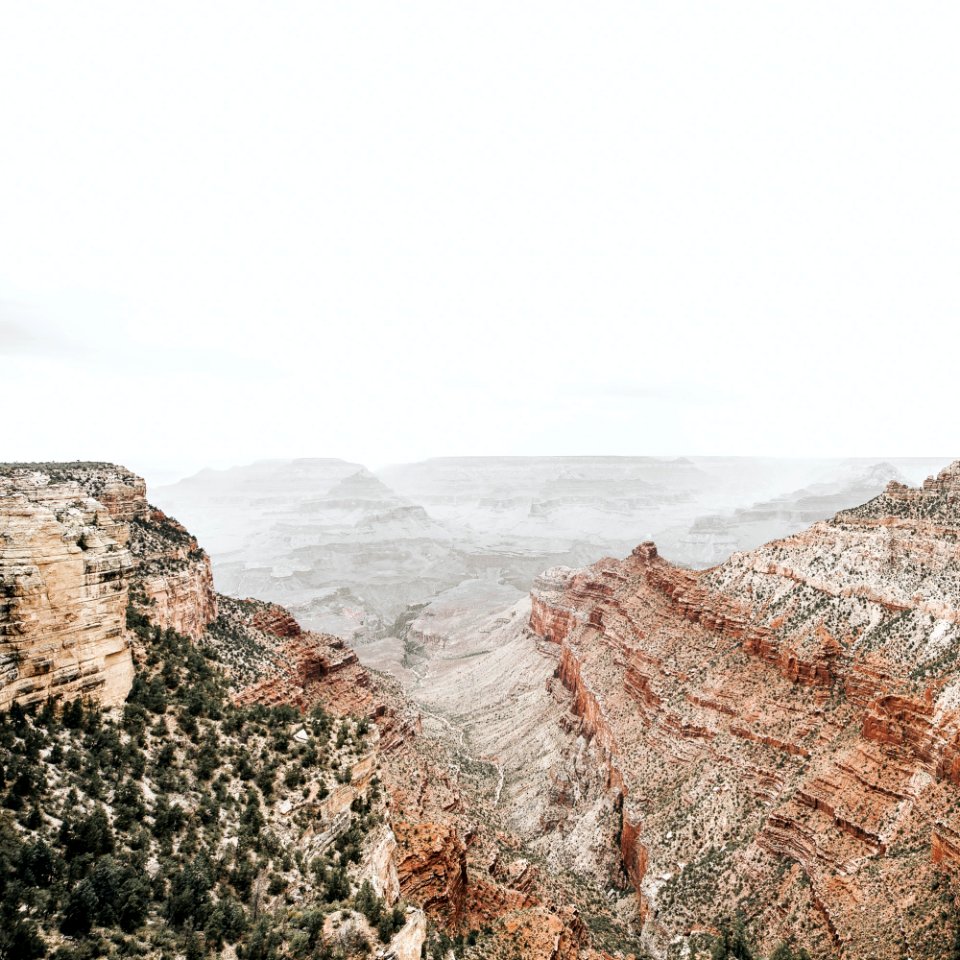 bird's eye view of mountains