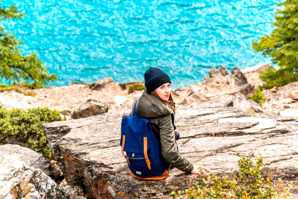 Banff national park, Canada, Hipster