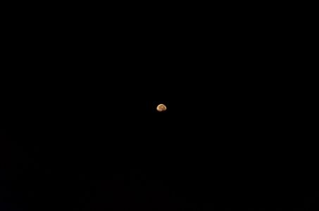Night, Sky, Moon