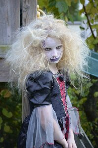 Close up hair costume