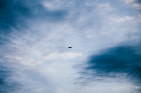 Clouds, Aircraft, Airplane
