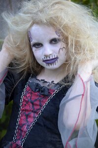 Close up hair costume