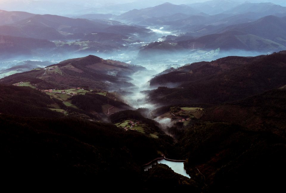 Spain, Ganekogorta, Mountain