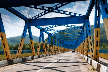 Trans-carpathian road summer