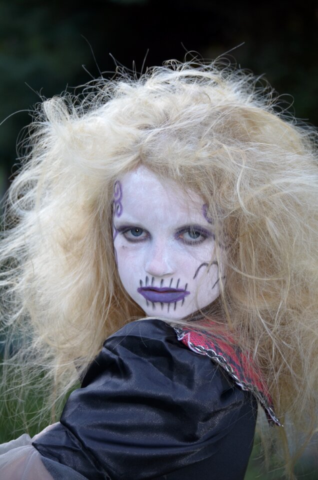 Close up hair costume